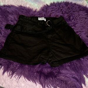 Black Shorts w/ Belt